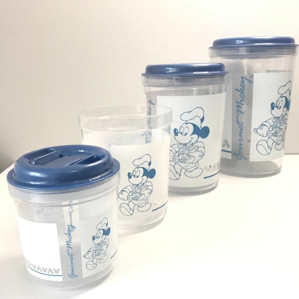 Disney Gourmet Mickey Mouse Chef Canister Storage